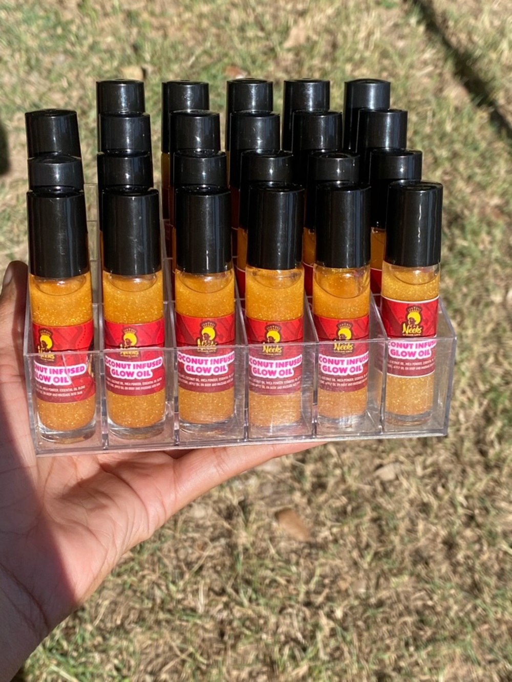 Coconut Infused Glow Oil - Handmade